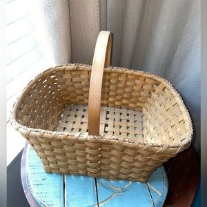 Locally Handmade basket from boutique